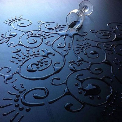 手工DIY神奇的水涂鸦的精美创意