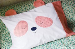 创意手工DIY抱枕—可爱的熊猫抱枕