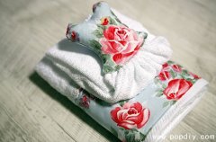 布艺DIY手工制作—创意改造白毛巾