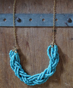 手工DIY制作漂亮的华丽高贵串珠项链