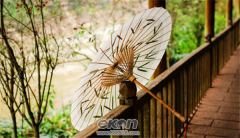 与DIY创意生活馆欣赏中国伞王的传承之作·分水油纸伞