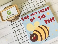儿童DIY手工乐园创意涂鸦作品--勤劳的小蜜蜂